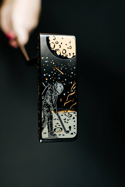 Moon Man Black Doublewide Blade Putter Limited Edition: Right Handed