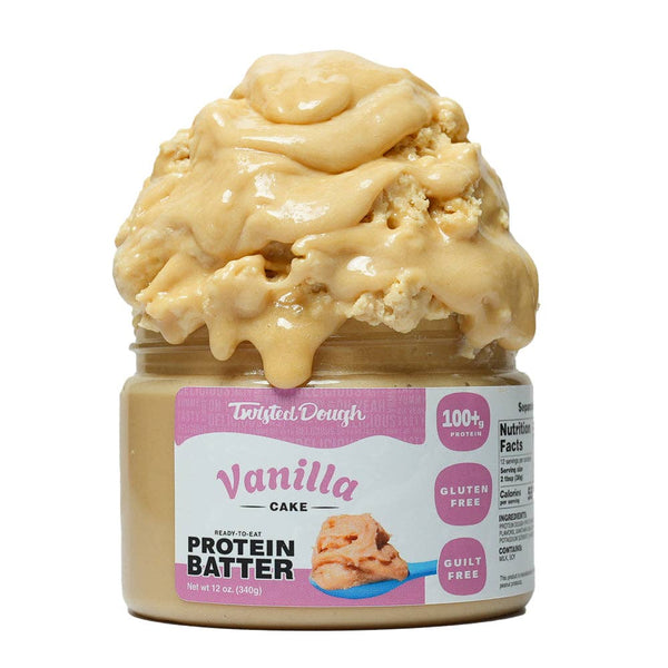 Vanilla Cake Protein Batter: KING Size Jar= 12oz