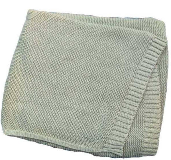 Nap Time Cotton Blanket - ORIGINAL Baby Quilt Blanket : Cream