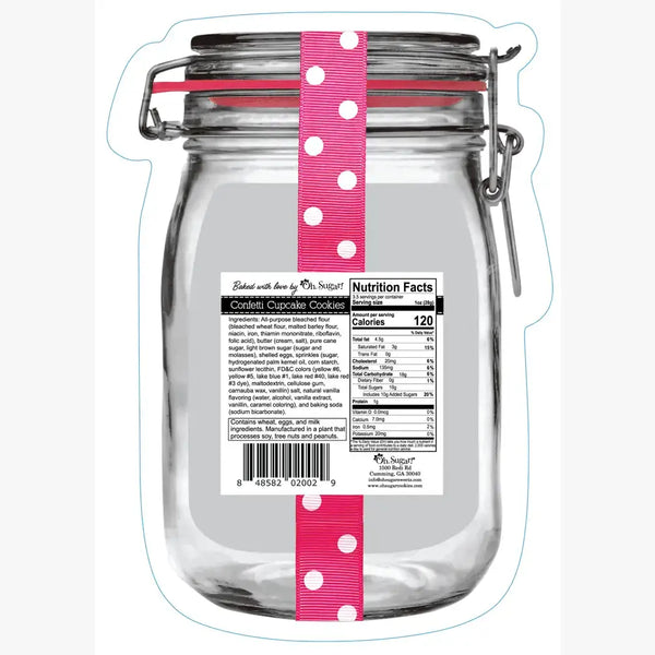 Cookie Mason Jar Pouches - Small