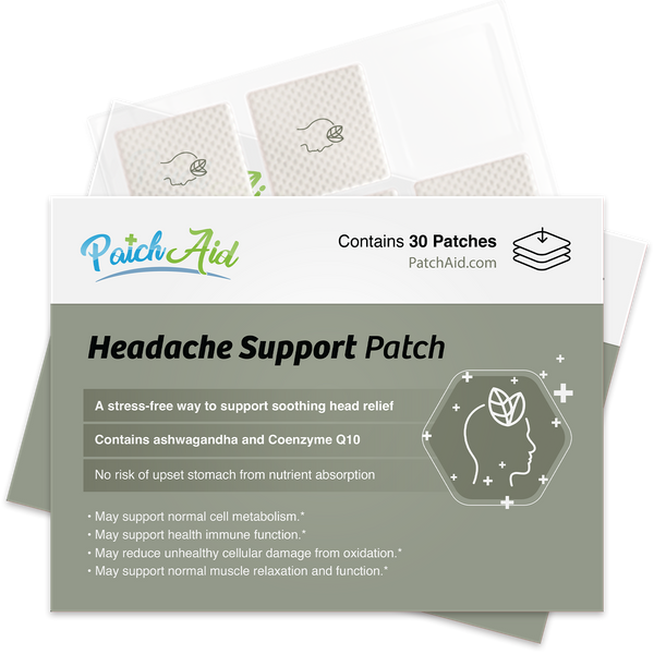 Headache Support Patch - Relief, Calm & Relaxation Aid