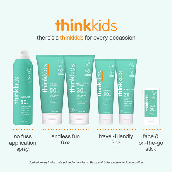 Think Kids SPF 30 Face & Body Sunscreen Stick