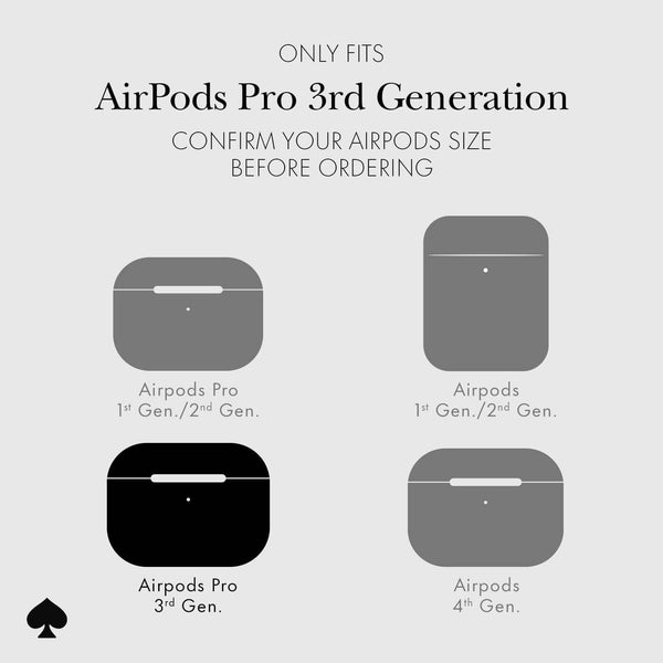 Kate spade new york Flowerbed Blue - AirPods Pro 3: Flowerbed Blue