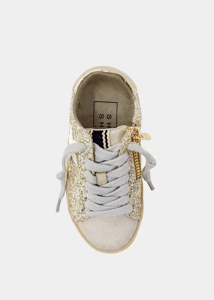 PAULA MINI: GOLDEN GLITTER toddler