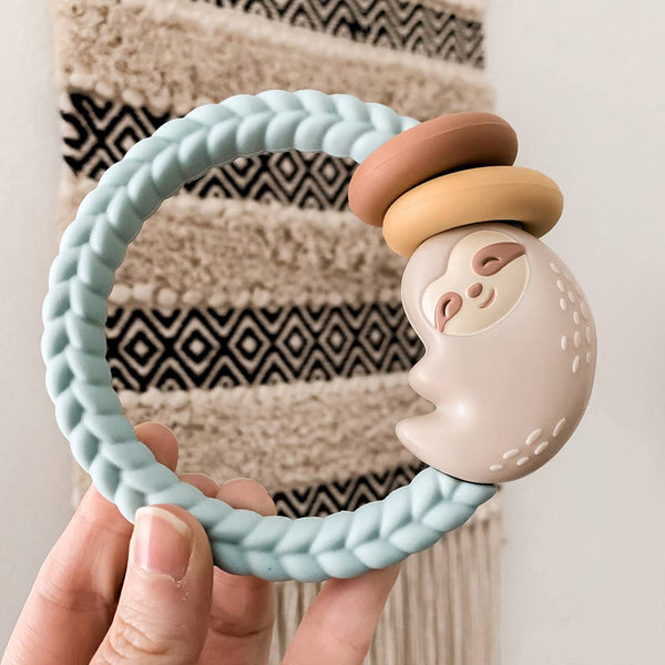 Ritzy Rattle™ Silicone Teether Rattles: Cactus