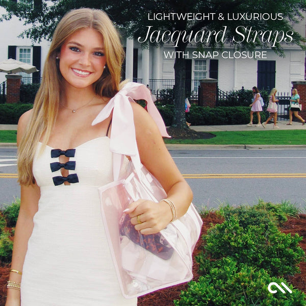 Case-Mate Ballet Pink Bow Jelly Tote Bag