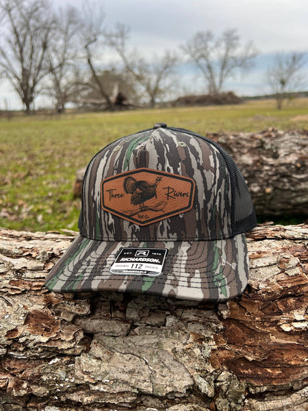 Gobbler on the Roost (Buckle Style) - Trucker Snapback - Richardson 112: Mossy Oak Bottomland