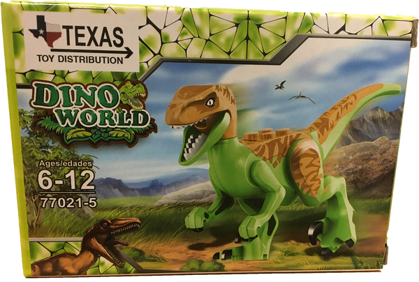 Dinosaur Brick Kits Display Box (16 kits, x2 of each)