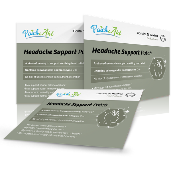 Headache Support Patch - Relief, Calm & Relaxation Aid