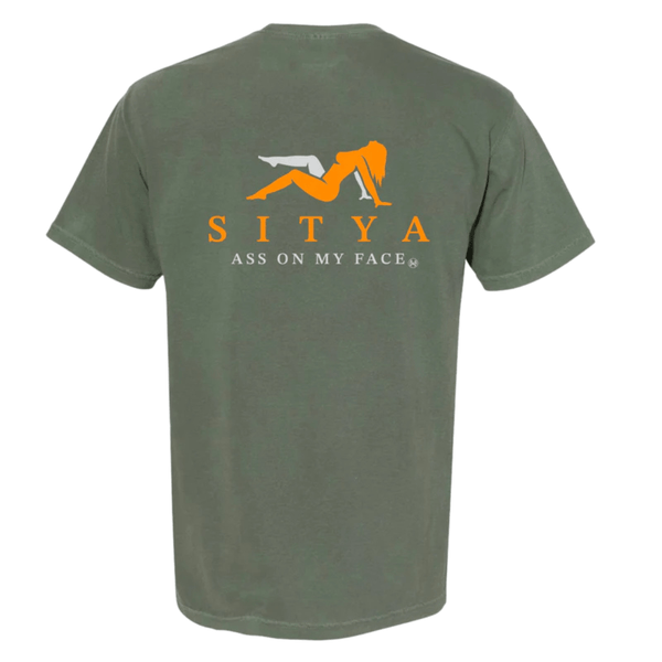 Sitya T-Shirt: Moss Green (Comfort Colors)