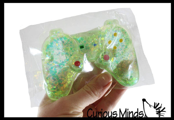 Large 4" Video Game Controller Shaped Ball -Thick Glue/Gel