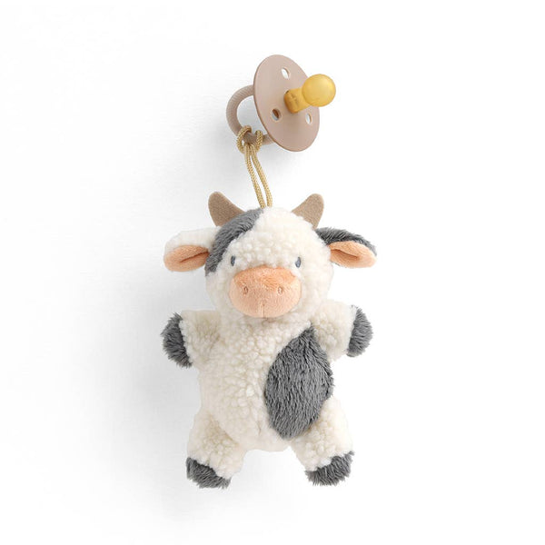 Bitzy Pal Natural Rubber Pacifier & Plush: Bear