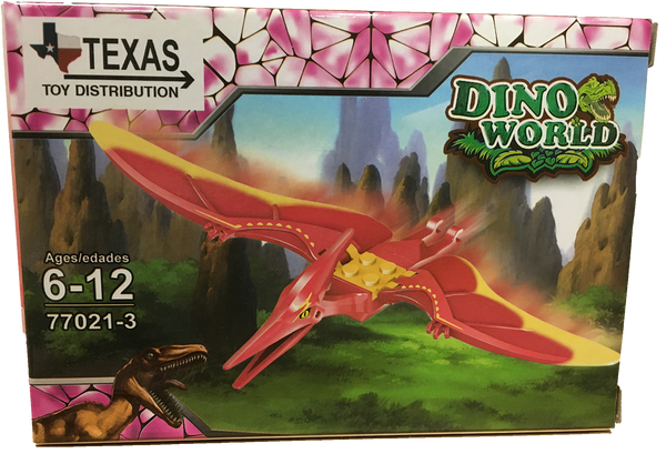 Dinosaur Brick Kits Display Box (16 kits, x2 of each)