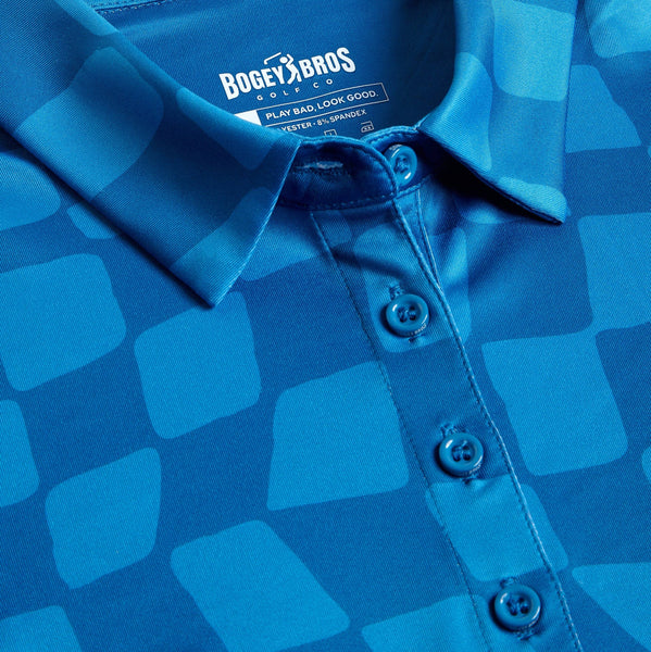 Checked Out - Women's Polo: L