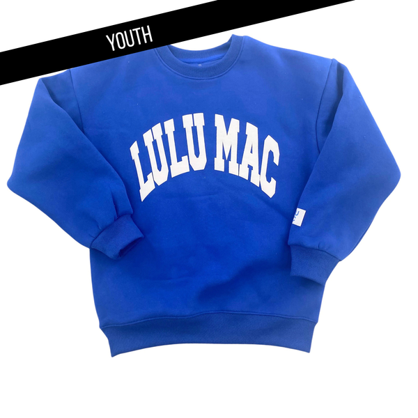 Lulu ROYAL WITH WHITE PUFF: