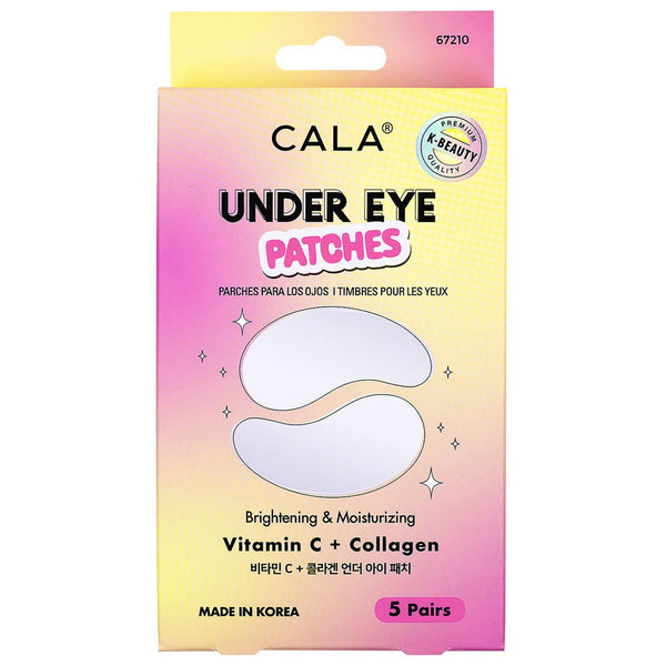 CALA Under Eye Patches Collagen Vitamin C (5 pairs/pack): Collagen & Hyaluronic Acid