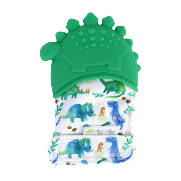 Itzy Mitt™ Silicone Teething Mitts: Leopard