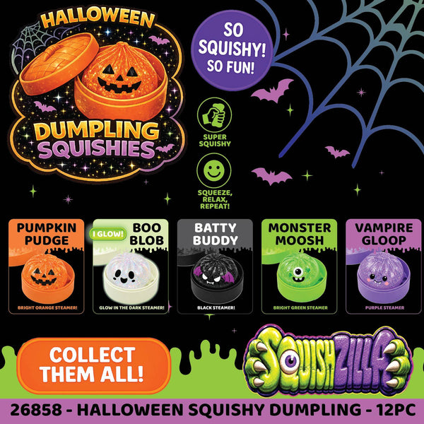 Fun Doh Spooky Mystery Dumpling Squishy Toy - 12/Display: