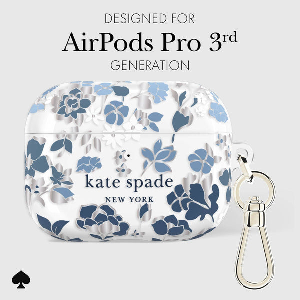 Kate spade new york Flowerbed Blue - AirPods Pro 3: Flowerbed Blue