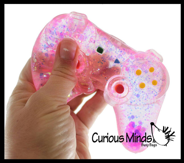 Large 4" Video Game Controller Shaped Ball -Thick Glue/Gel
