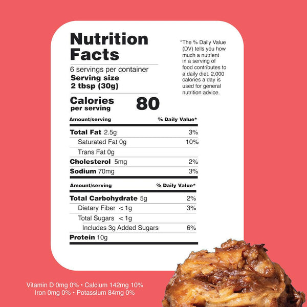 Hazelnut Swirl Protein Batter: KING Size Jar= 12oz