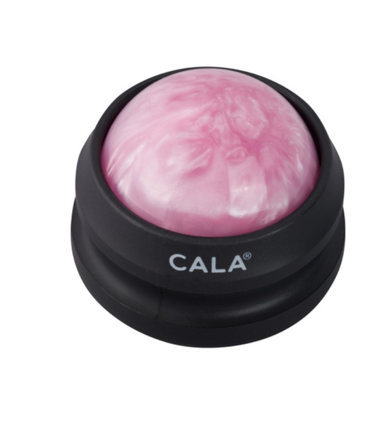 CALA Massage Handheld Roller Ball Pain Relief Travel: Pink
