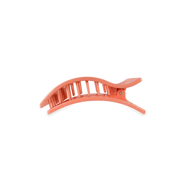 Flat Rectangle Hair Clip | Small | Dreamsicle