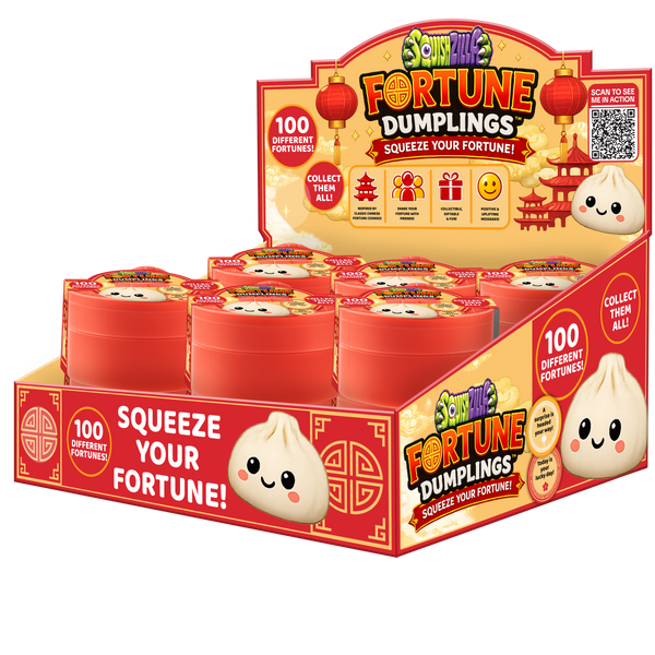 Fun Doh Mystery Fortune Cookie Squishy Dumpling