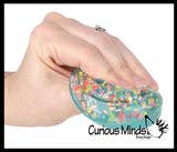 1 Cupcake Shaped Thick Glue/Gel Syrup Molasses Stretch Ball