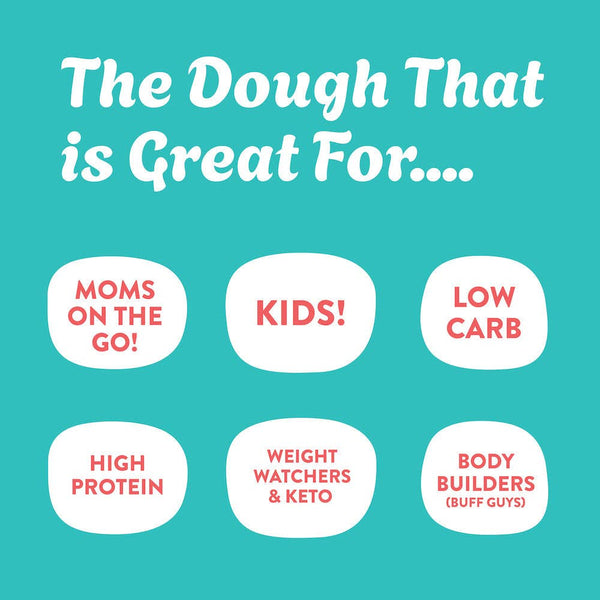 Butter Crunch Protein Cookie Dough: KING Size Jar= 12oz