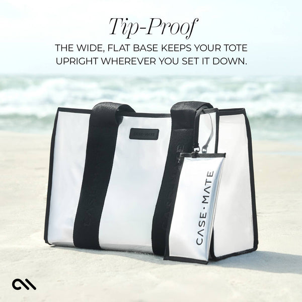 Case-Mate Silver Chrome Jelly Tote Bag