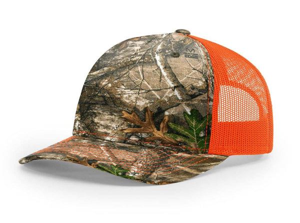 Deer Dog Hunting - Trucker Snapback - Richardson 112 - Buckle Patch: Mossy Oak Bottomland