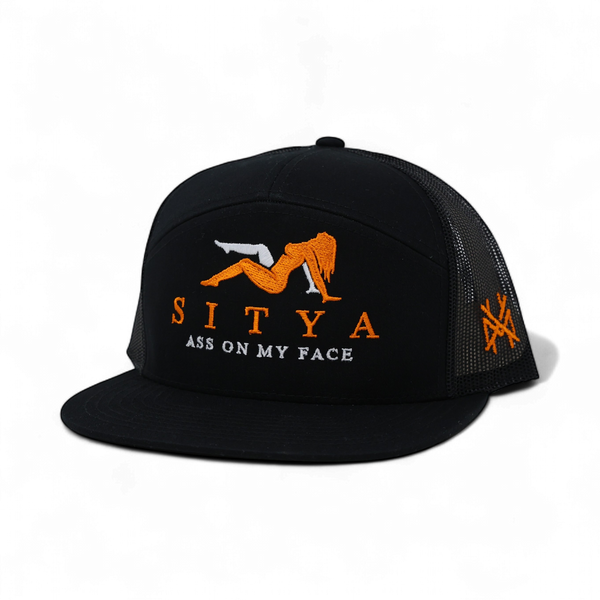 Sitya Trucker Hat: Retro Sage/Natural