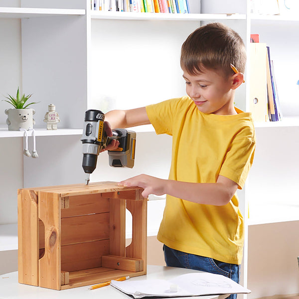 Red Toolbox Stanley Jr. Power Tool Set