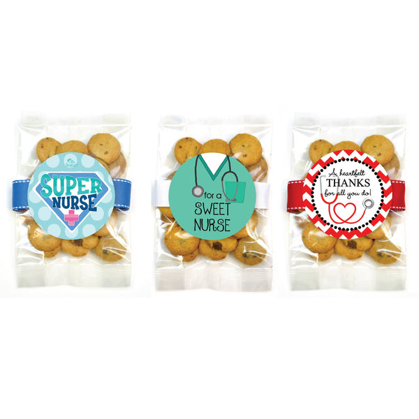Cookie Bags - Nurse Confetti Cupcake