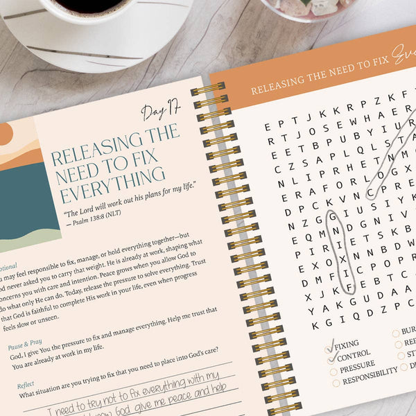 Be Still: Word Search Devotional for Peace & Rest in God