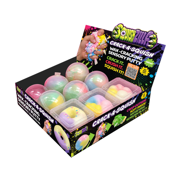 Fun Doh Wax-Cracking Sensory Colorful Putty -