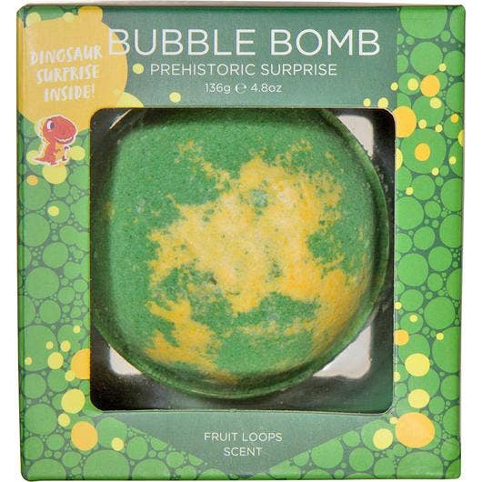 Dinosaur Kids Bath Bombs Gift Set with Toys Inside – 1 Pack