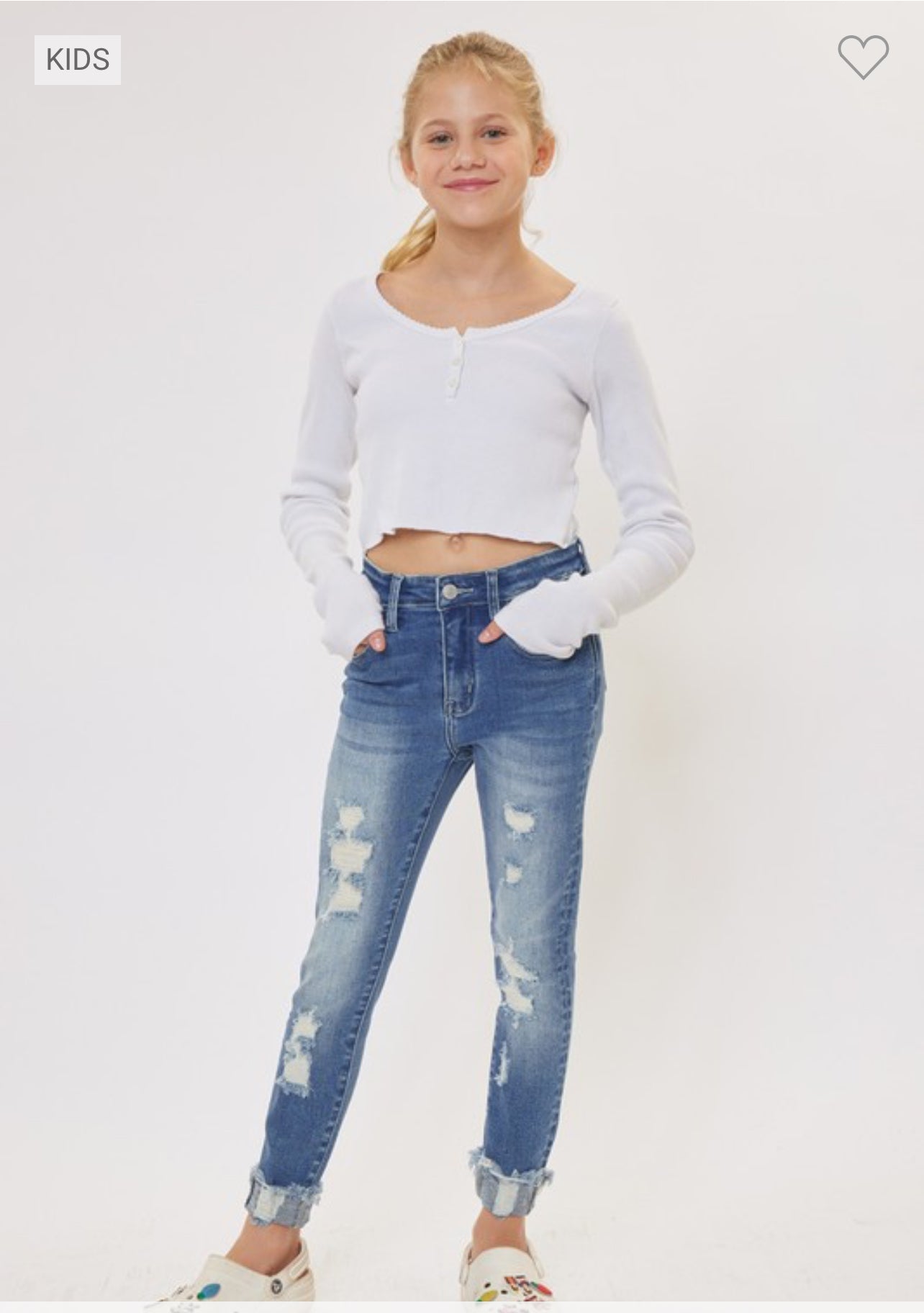 Kancan girls high rise skinny jeans