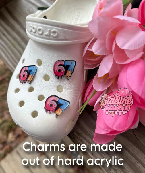 67 Trend Croc Charm| Clog Charms| Stocking Stuffer for Kids