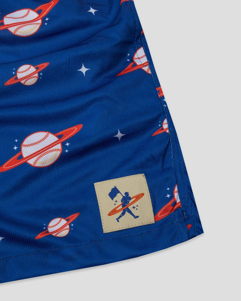 Space Ball Diamond Air Youth Mesh Shorts