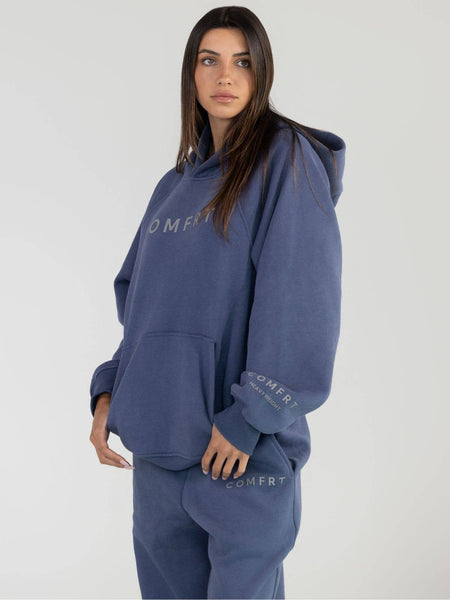Tranquil Hoodie: Hot Pink