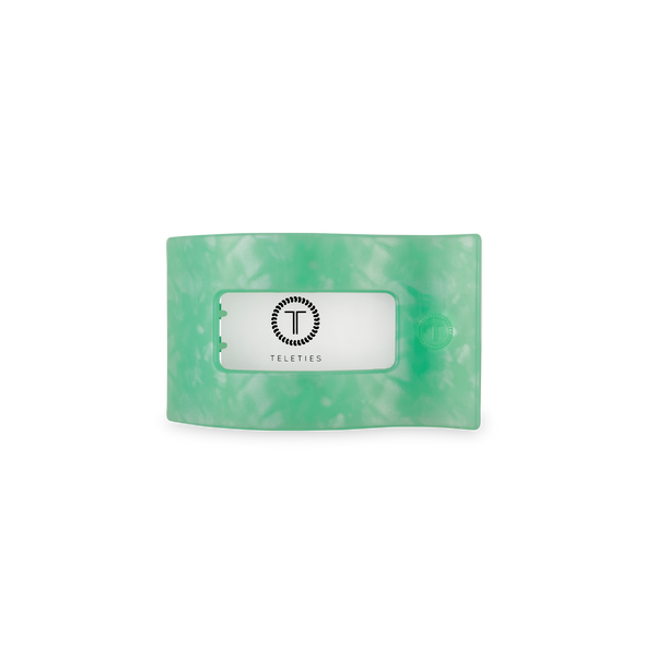 Flat Rectangle Hair Clip | Small | Spring Splash