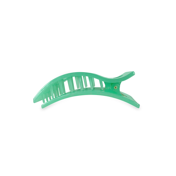 Flat Rectangle Hair Clip | Small | Spring Splash