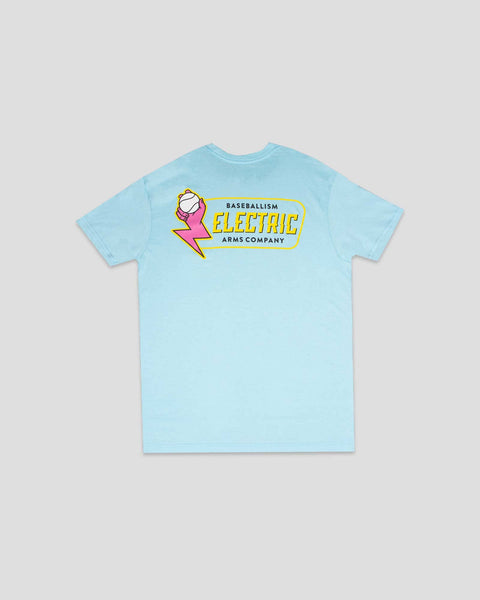 Electric Arms T-Shirt (Blue) - Youth:
