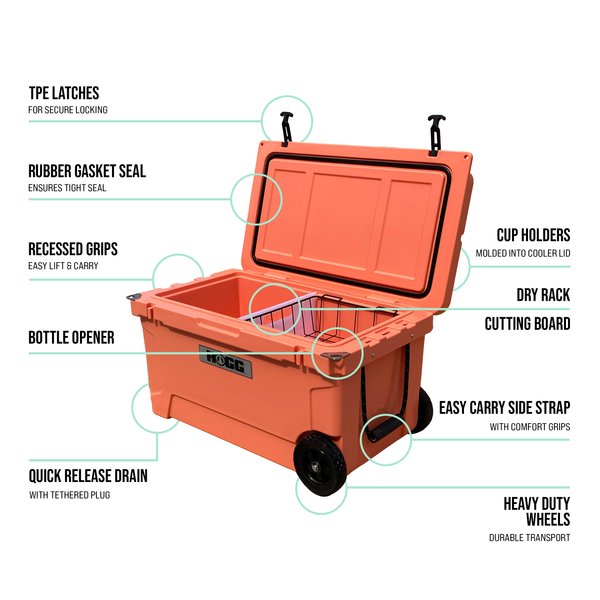 65QT COOLER: Dune Kiss