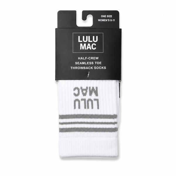 Lulu Mac Socks Single Pair - GREY