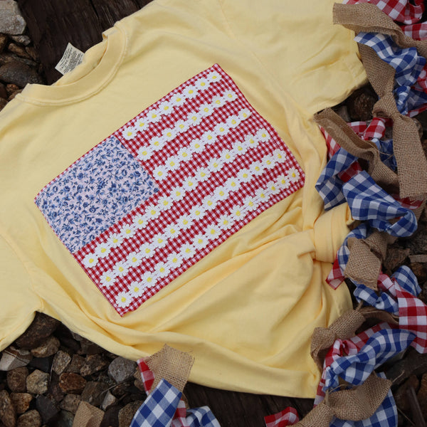 Flag America USA Patriotic 4th of July Short Sleeve: