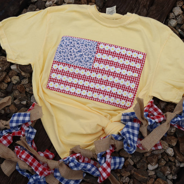 Flag America USA Patriotic 4th of July Short Sleeve: