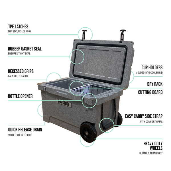 45QT COOLER: DESERT FLOWER
